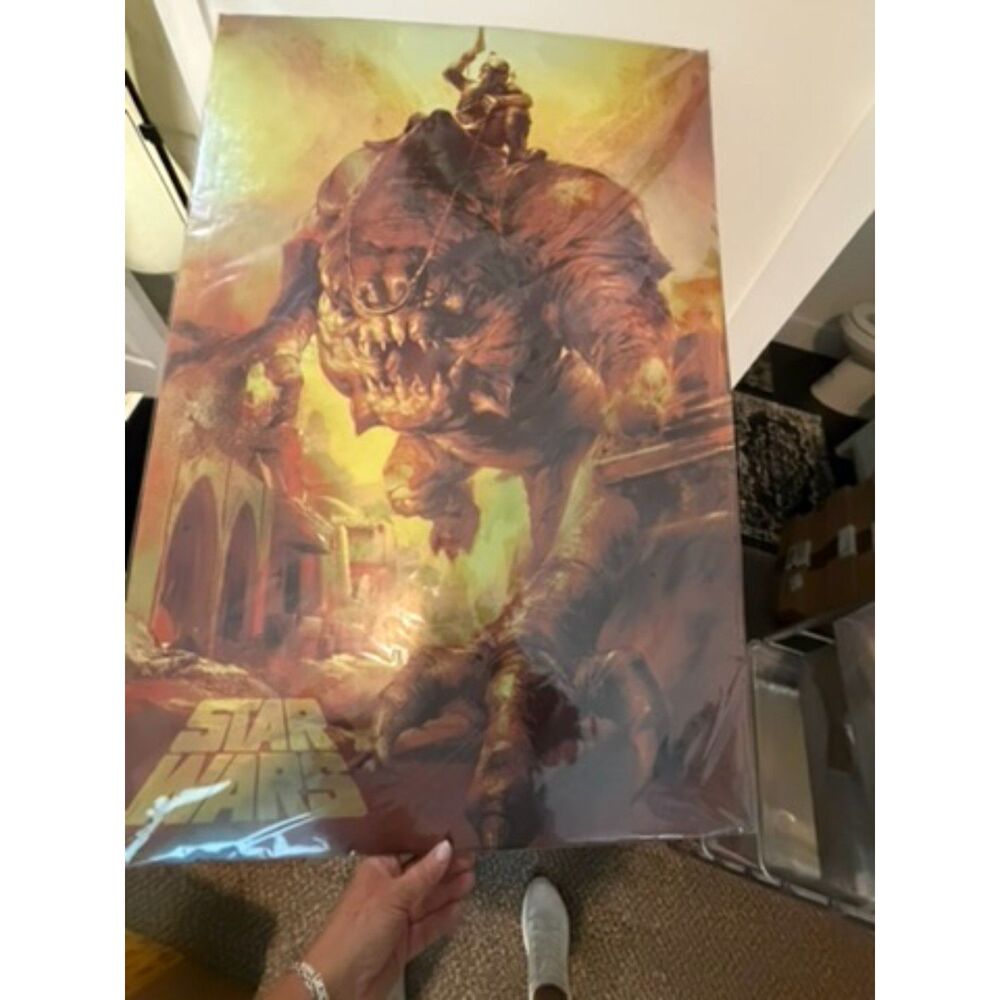 Star Wars - Boba fett- rancor ride poster 24x36 - 161333 - Picture 7 of 8